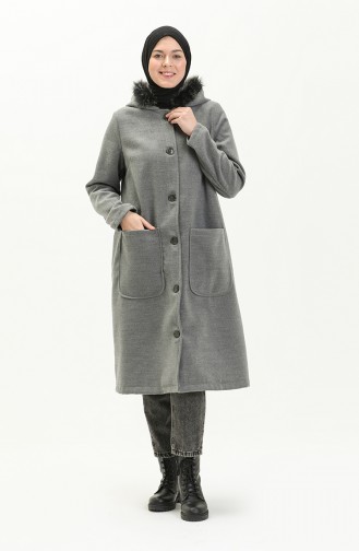 Dark Gray Coat 4020-08