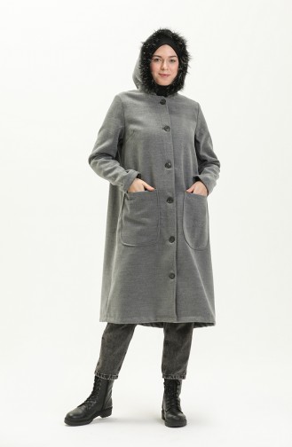 Dark Gray Coat 4020-08
