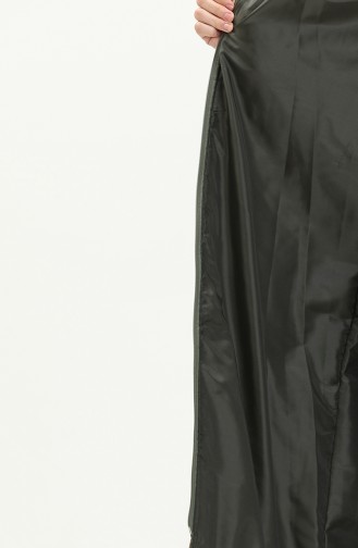 Hooded Quilted Coat 5175-01 Khaki 5175-01