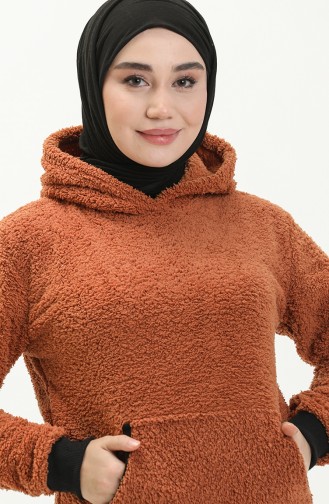 Welsoft Cepli Sweatshirt 6000-02 Taba