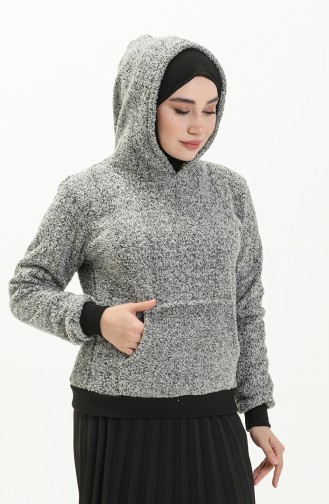 Welsoft Cepli Sweatshirt 6000-03 Gri