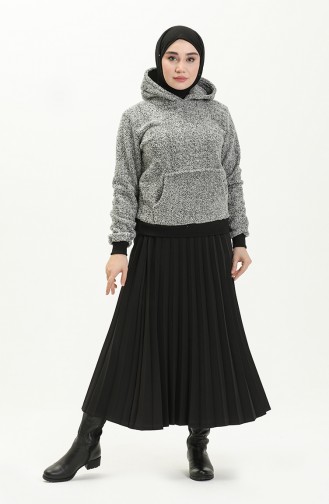 Welsoft Cepli Sweatshirt 6000-03 Gri