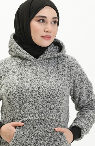 Welsoft Cepli Sweatshirt 6000-03 Gri