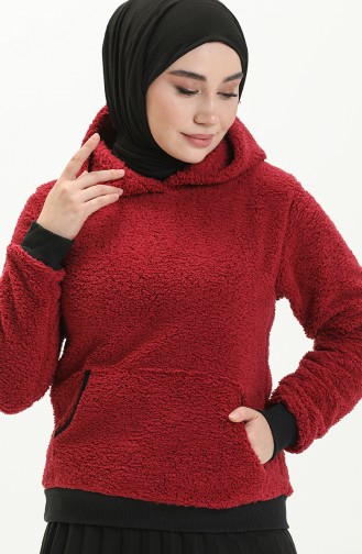 Claret Red Sweatshirt 6000-07