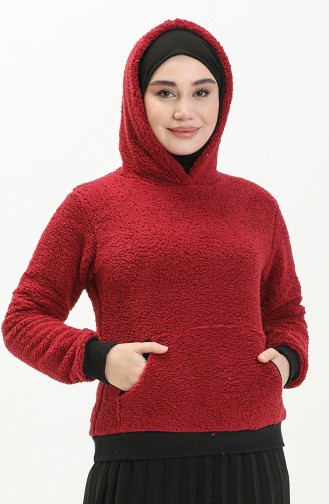 Claret Red Sweatshirt 6000-07