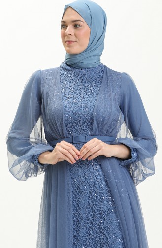 Habillé Hijab Indigo 5383-24