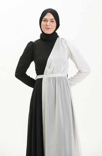 Smaragdgrün Hijab-Abendkleider 5606-01