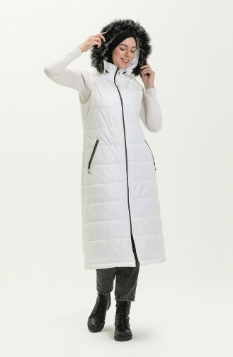 White Gilet 514722-05