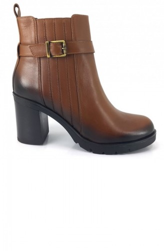 Tan Boots-booties 12730
