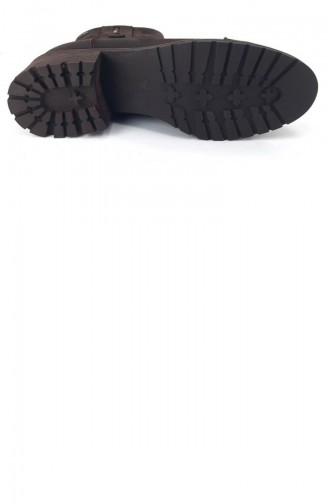 Bottes-Bottines Couleur Brun 12733