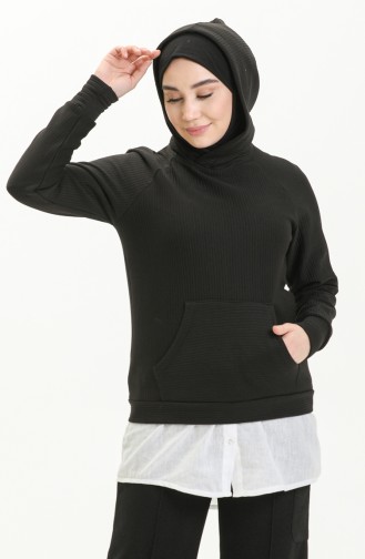 Black Sweatshirt 9002-01
