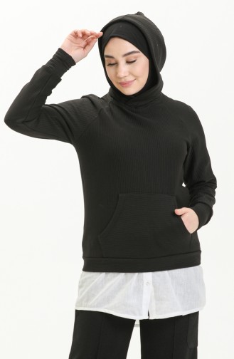 Schwarz Pulli 9002-01