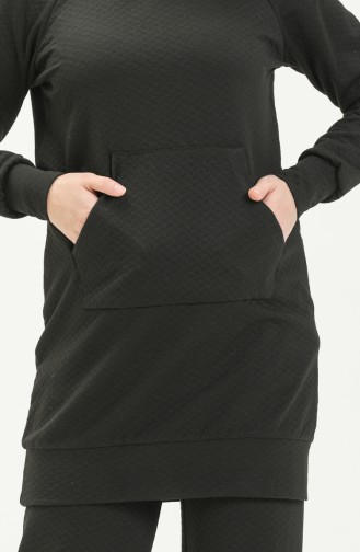 Sweatshirt Noir 9003A-01