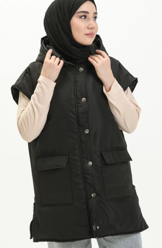 Gilet Sans Manches Noir 6929-01