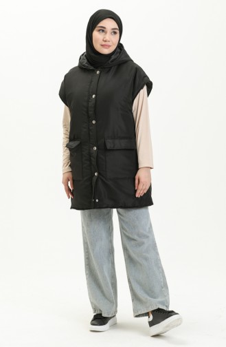 Black Gilet 6929-01