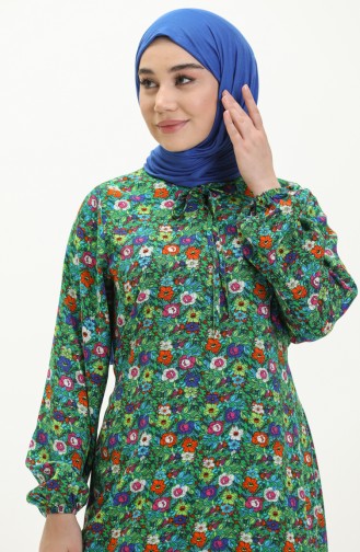 Robe Hijab Vert 6675-03