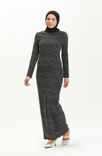 فستان أسود 0124-01