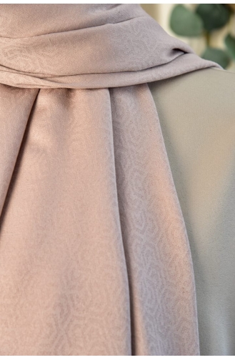 Burden Colourway Desenli Şal Dsn-1 000043-20 Sütlü kahve