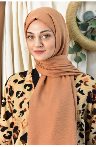 Cinnamon Color Shawl 000043-22