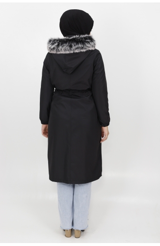 Schwarz Mantel 9020-01