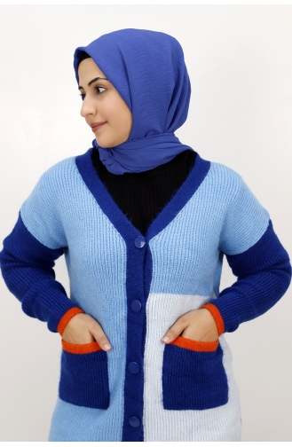 Gilets Bleu 7333-02