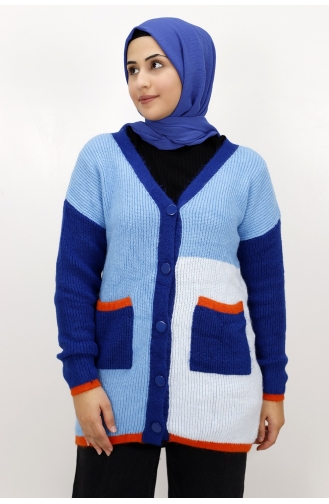 Blue Cardigans 7333-02