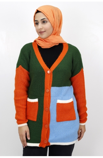 Gilets Vert 7333-03