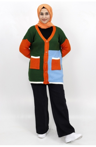 Gilets Vert 7333-03