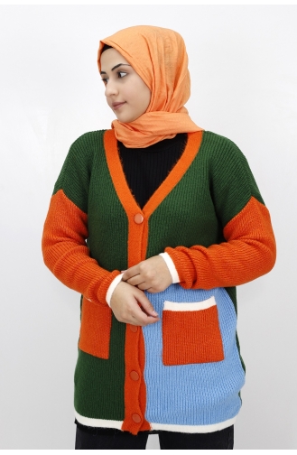 Gilets Vert 7333-03