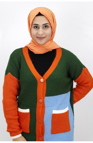 Gilets Vert 7333-03
