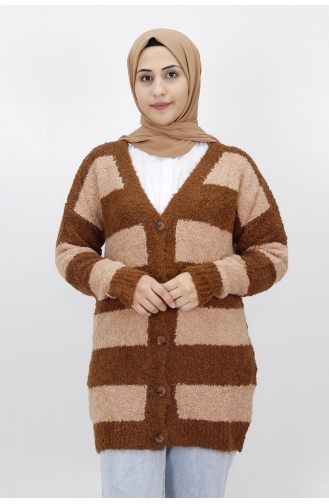 Brown Cardigans 3100-01