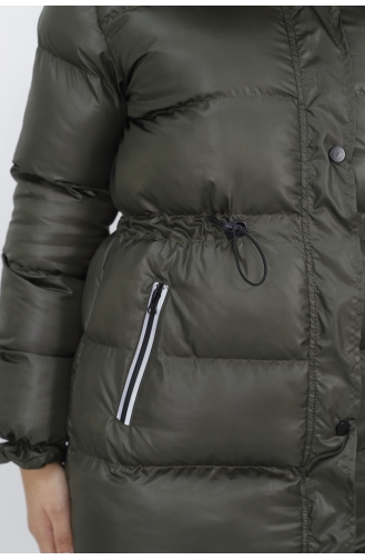 Khaki Winter Coat 314-03