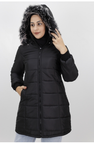 Black Winter Coat 9017-01