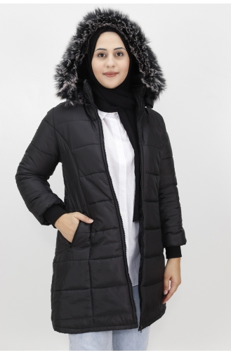 Black Winter Coat 9017-01