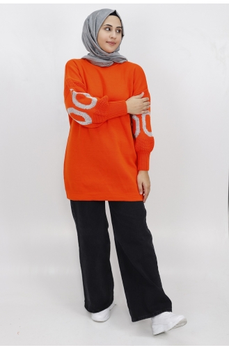 Orange Knitwear 22157-02