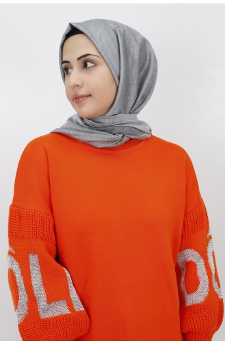 Orange Knitwear 22157-02