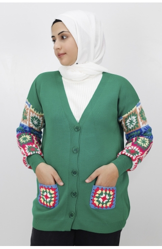 Green Cardigans 4332-02