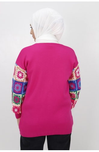 Fuchsia Strickjacke 4332-03