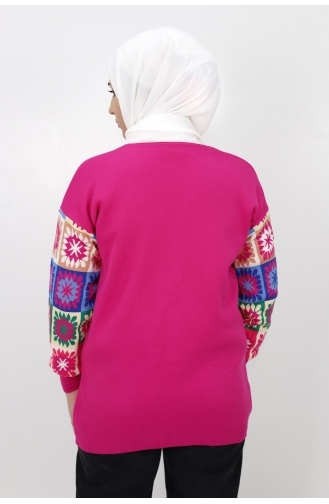 Fuchsia Strickjacke 4332-03