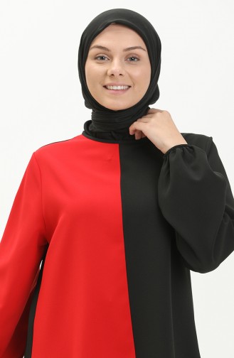 Garnish Tunic 1821-01 Black Red 1821-01