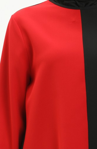 Garnish Tunic 1821-01 Black Red 1821-01