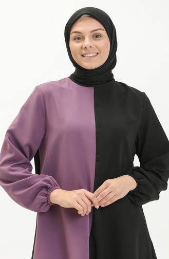 Garnish Tunic 1821-03 Black Purple 1821-03