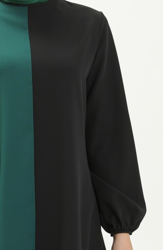 Garnish Tunic 1821-04 Black Emerald Green 1821-04