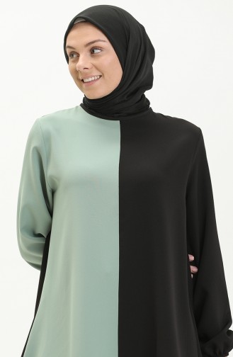 Garnish Tunic 1821-07 Black Navy Green 1821-07