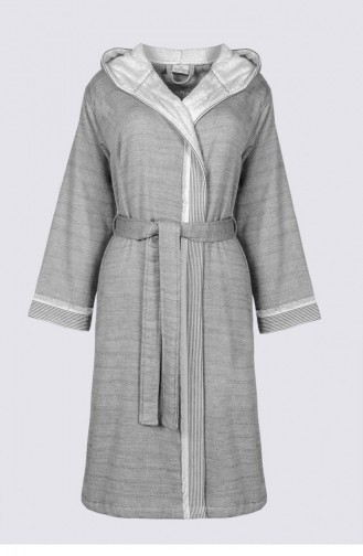 Anthracite Towel and Bathrobe Set 007.Antrasit