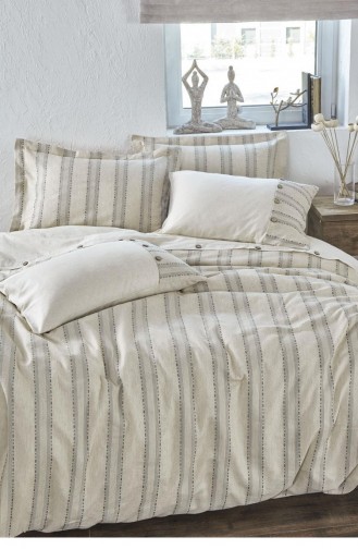 Ecocotton Delfin Çift Kişilik Nevresim Takımı 100 Organik Pamuk Keten Yeşil 200X220 Cm Yeşil