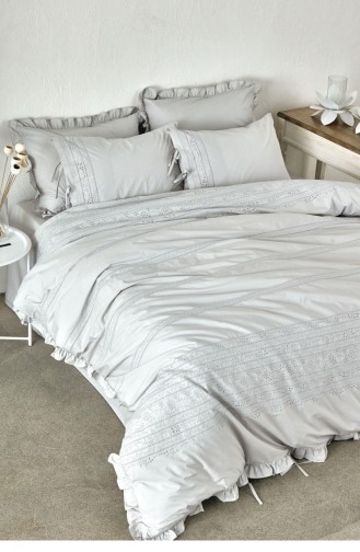 Housse de Couette  220X240-R002.Gri