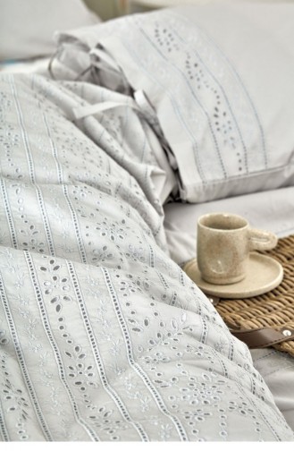 Housse de Couette  220X240-R002.Gri