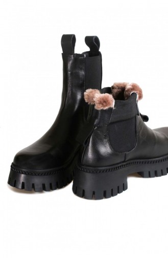  Boots-booties 965KZAES-160.Siyah