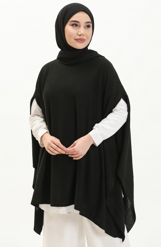 Poncho Tricot 3125-07 Noir 3125-07